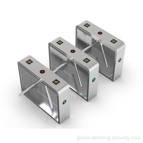 Security SUS304 Three Arms Turnstile Gate Entrance Control Tripod Baffle Gate Factory